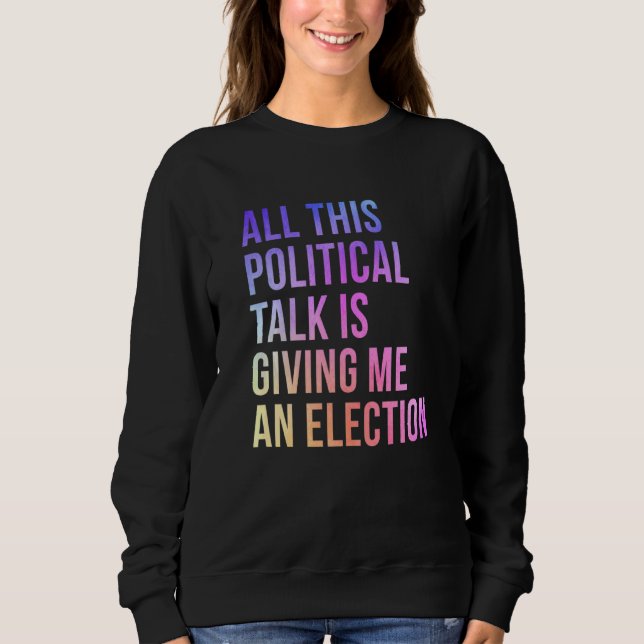 Val av politiska Kampanj Bipartisan T Shirt (Framsida)