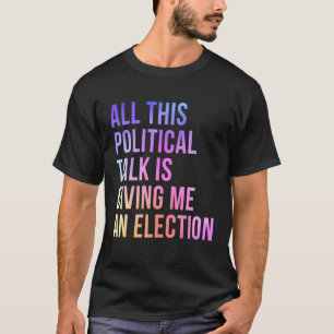 Val av politiska Kampanj Bipartisan T Shirt