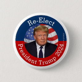 Val av president Donald Trump 2024 Pro-Trump Knapp