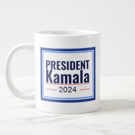Val av president Kamala 2024 Jumbo Mugg