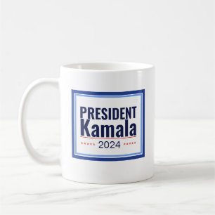 Val av president Kamala 2024 Kaffemugg