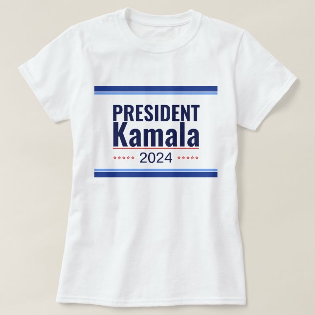 Val av president Kamala 2024 T Shirt (Design framsida)
