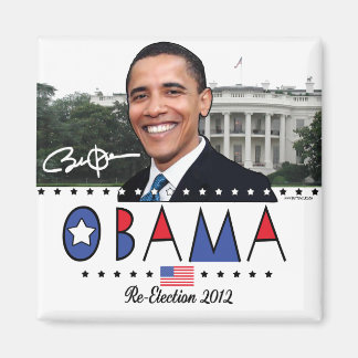 Val av president Obama 2012 års växel Magnet
