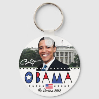 Val av president Obama 2012 års växel Nyckelring