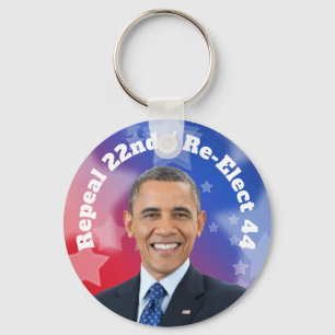 Val av president Obama Nyckelring