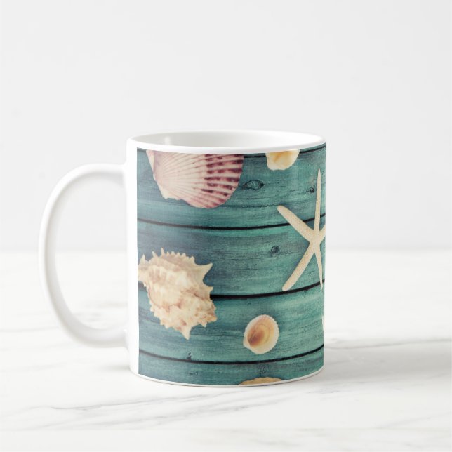 Val av snäckskal kaffemugg (Vänster)