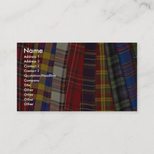 Val av tartans visitkort