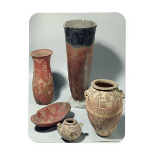 Val av vaser, Naqada I/II period, 4000-3100 Magnet