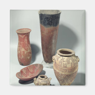 Val av vaser, Naqada I/II period, 4000-3100 Magnet