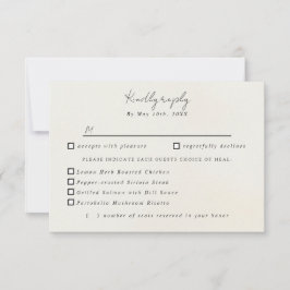 Val av vattenfärgskosmos blommigt OSA måltid Kort