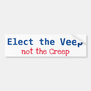 Val av Veep - Kamala - Inte krämen, trumman Bildekal