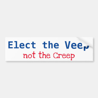 Val av Veep - Kamala - Inte krämen, trumman Bildekal