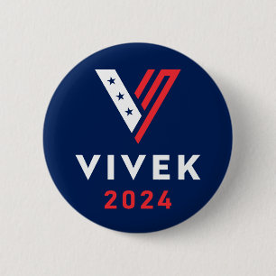 Val av Vivek 2024 Ramaswamy Knapp