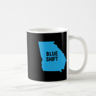 Val Biden Harris - Blue Shift Georgia Kaffemugg