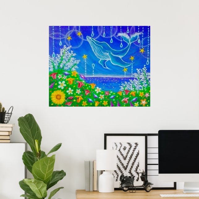 Val & Blommor Poster (Hemmakontoret)
