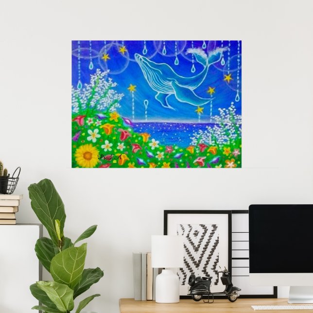 Val & Blommor Poster (Hemmakontoret)