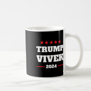 Val Bold Proud Pro Donald Trump Vivek 2024 Kaffemugg