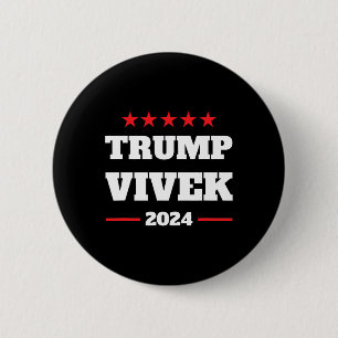 Val Bold Proud Pro Donald Trump Vivek 2024 Knapp