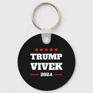 Val Bold Proud Pro Donald Trump Vivek 2024 Nyckelring