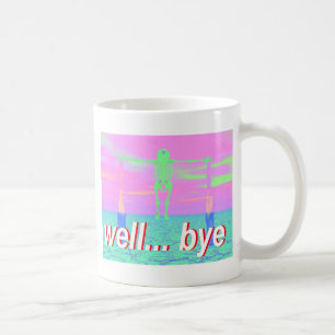 väl byeskelett kaffemugg