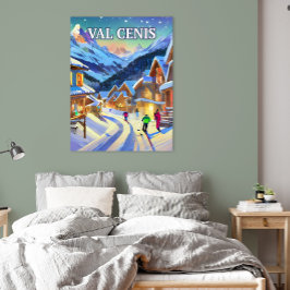 Val Cenis : Émeraude des Alpes, Sérénité Hivernale Poster