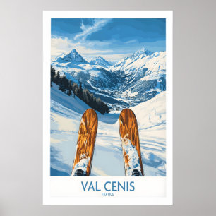 Val Cenis Frankrike Affisch 1