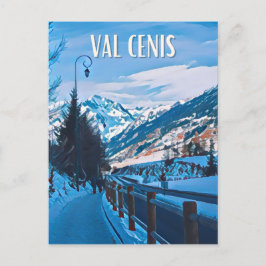 Val-Cenis Station de ski Vykort
