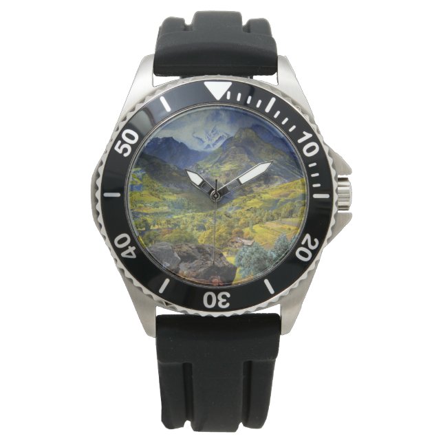 Val d'Aosta (Italiens glesbygd) Armbandsur (Framsida)