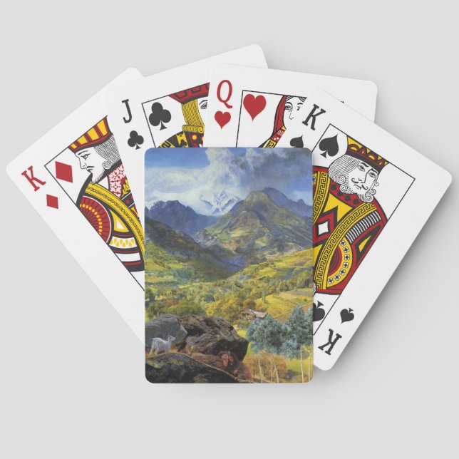Val d'Aosta (Italiens glesbygd) Casinokort (Baksidan)
