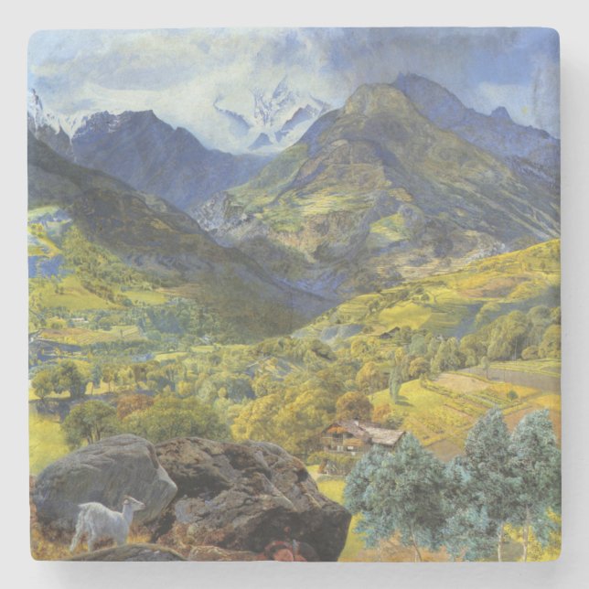 Val d'Aosta (Italiens glesbygd) Stenunderlägg (Framsidan)