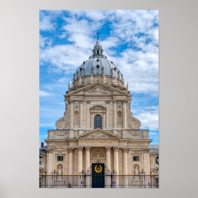 Val-de-Grace Church and Army Hospital in Paris Poster (Framsidan)