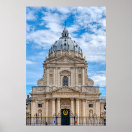 Val-de-Grace kyrka och militärsjukhus i Paris Poster