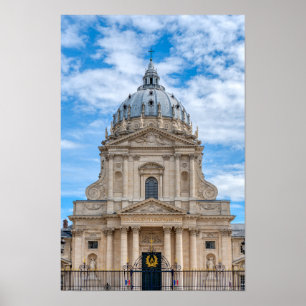 Val-de-Grace kyrka och militärsjukhus i Paris Poster