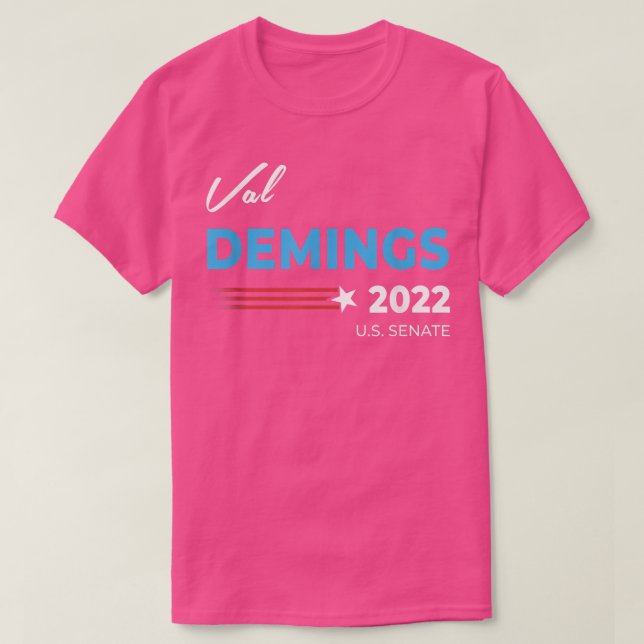 Val Demings 2022 för U T Shirt (Design framsida)