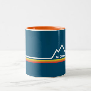Val Di Funes Italien Två-Tonad Mugg