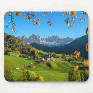 Val diFunes dal med höst lövmousepad Musmatta