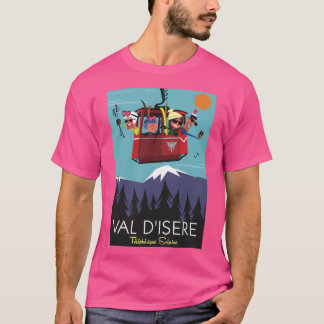 Val D'Isere Poster T Shirt