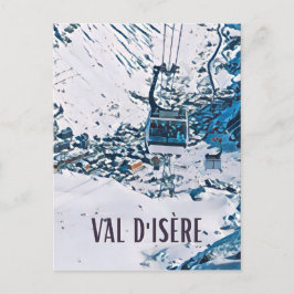 Val d'Isère Station de ski Vykort
