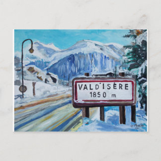 Val d'Isère Vykort