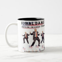 Val Donald Trump Slutlig Dance Mugg