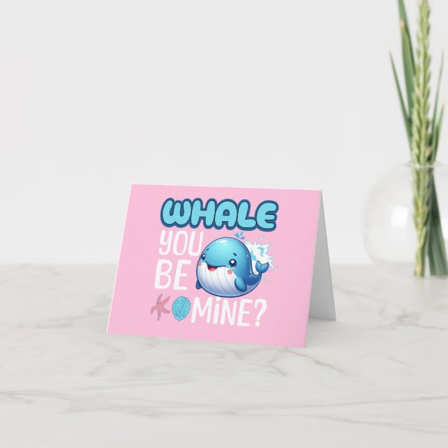 Val Du Kommer Vara Min Val Puns Kärlek Helgkort (Framsida)