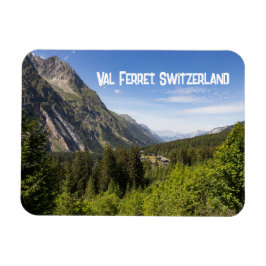 Val Ferret, i Valais, Schweiz Magnet
