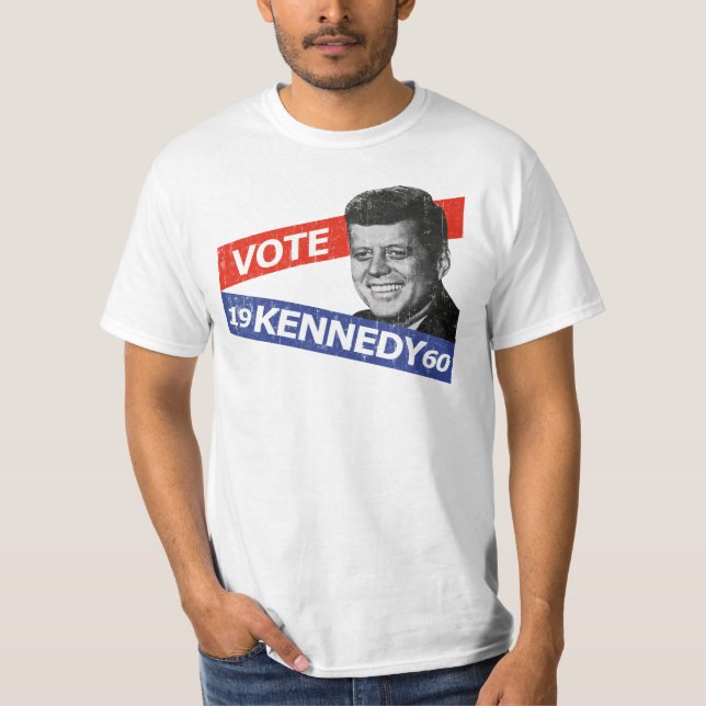 Val för JFK Kennedy T Shirt (Framsida)