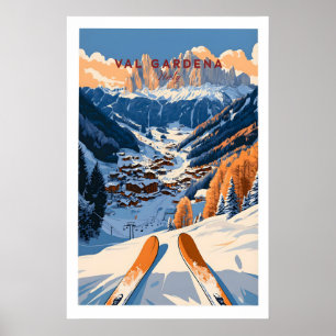 Val Gardena Resemotiv Plakat - Italien 1 Poster