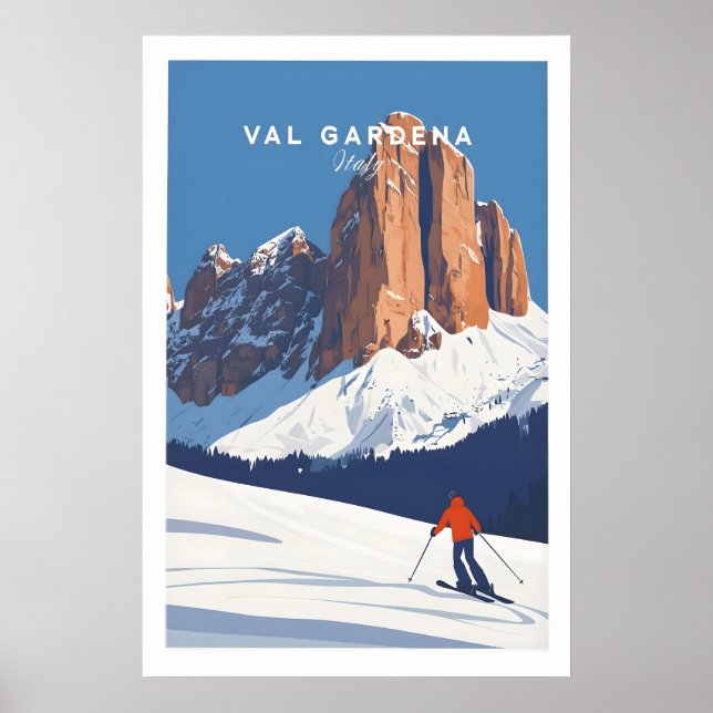 Val Gardena Tryck Italien 1 (Framsidan)