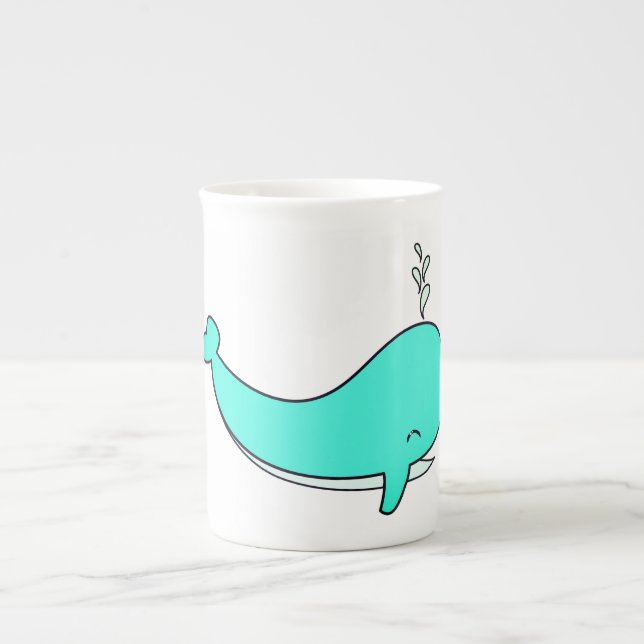 Val, Hav, Vatten Benporslin Mugg (Framsidan)