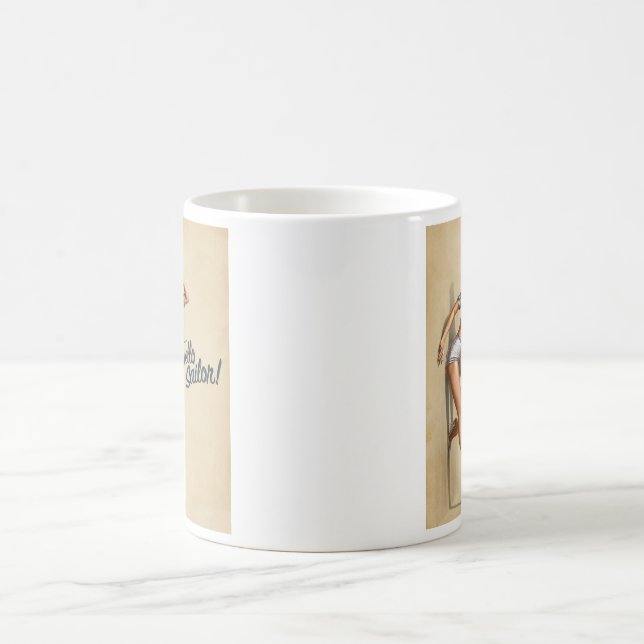 Väl hejsjöman kaffemugg (Center)