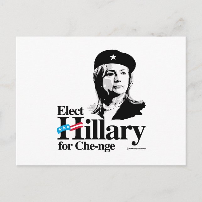 Val Hillary for Chenge Vykort (Framsida)