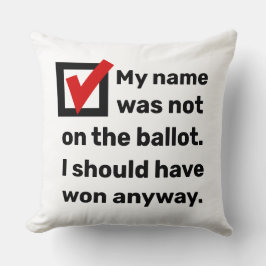 Val Humor 2024 Kudde