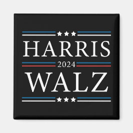 Val i Harris Walz 2024 Magnet